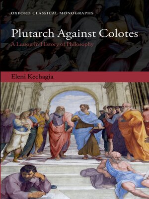 cover image of Plutarch Against Colotes